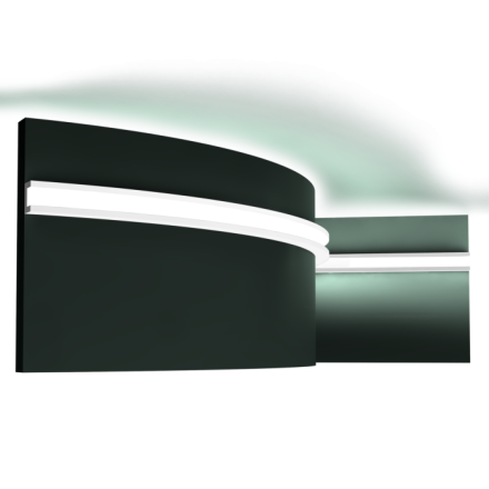 Карниз для верхней подсветки Orac Decor CX190F U-PROFILE